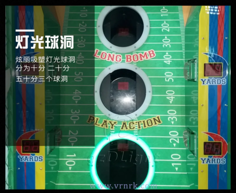 Super Rugby pitcher Arcade Game Machine